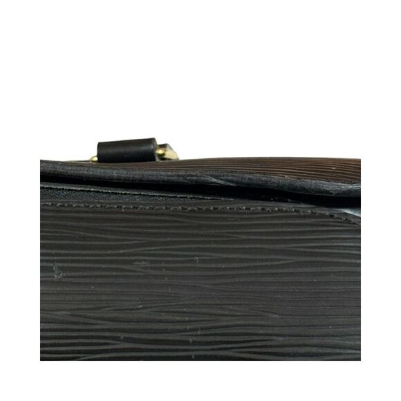 Pre Loved Louis Vuitton Petit Noe Epi Leather Handbag Women Black - Picture 8 of 8